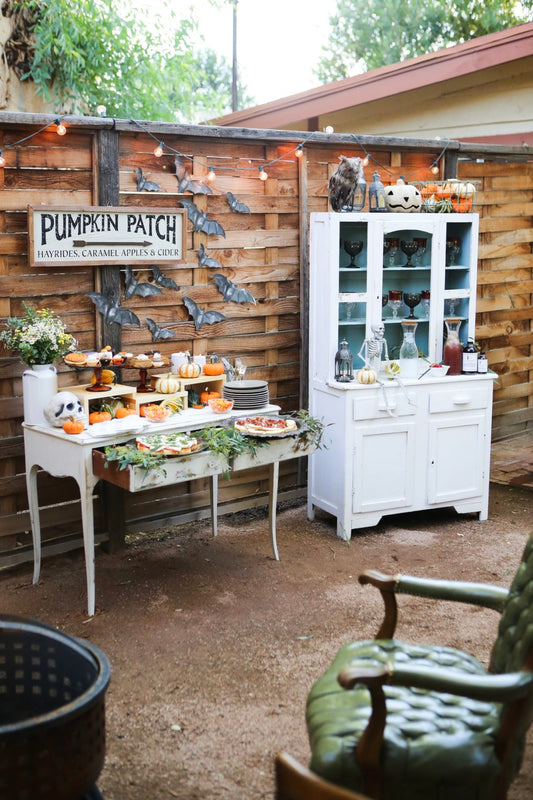 An epic pumpkin carving party with Tremaine Ranch!